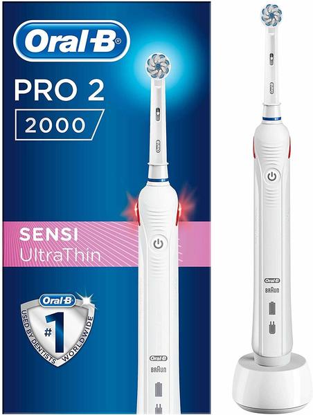 Oral-B Pro 2 2000 Sensi UltraThin White Test TOP Angebote ab 46,95 € (Juni  2023)