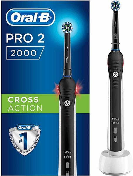 Oral-B Pro 2 2000 Black Edition Test - ❤️ Testbericht.de Juli 2022