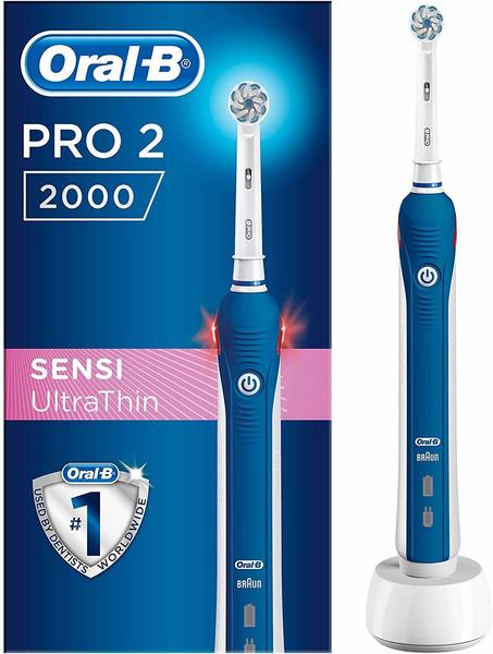 Oral B Pro 2 2000 Sensi UltraThin blau