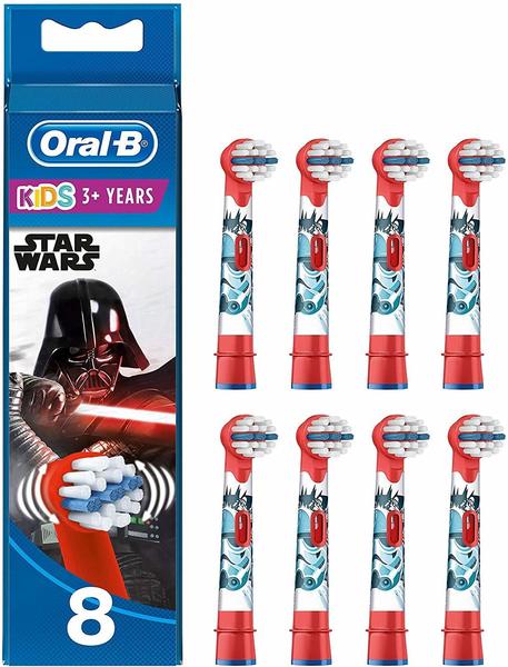 Oral B Oral-B Kids Star Wars Aufsteckbürsten, Briefkastenfähige Verpackung, 8 Stück