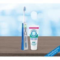 emmi-dent Platinum Ultraschall Zahnbürste Basis-Set blau