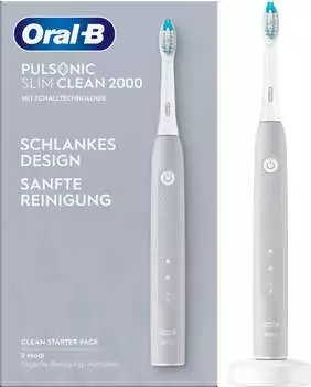 Oral-B Pulsonic Slim Clean 2000 grau