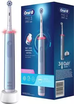 Oral B Pro 3 3000 Sensitive Clean blau