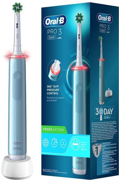 Oral-B Pro 3 3000 Cross Action Blue