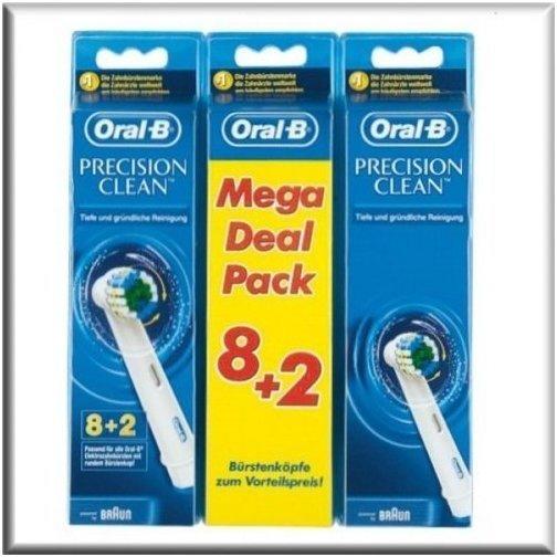 Oral-B Precision Clean Ersatzbürsten (8+2 Stk.)