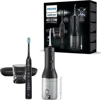 Philips Sonicare DiamondClean 9000 + Cordless Power Flosser HX3866/43
