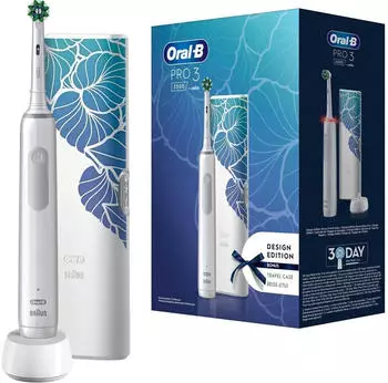 Oral-B Pro 3 3500 Design Edition Floral white