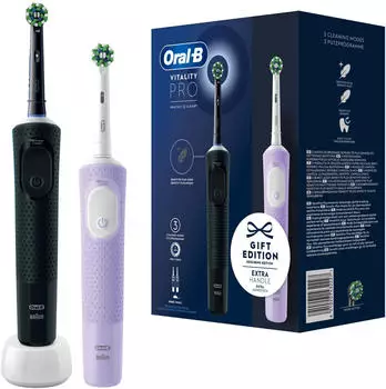 Oral-B Vitality Pro D103 Duo black/lilac violet