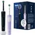 2 Stück, Ladestation, schwarz: Oral-B Vitality Pro D103 Duo