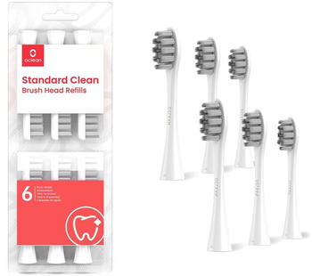 Oclean Standard Clean Brush Head Refill weiß (6 Stk.)