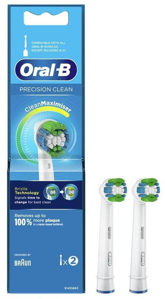 Oral-B Precision Clean CleanMaximiser Ersatzbürsten (2 Stk.)