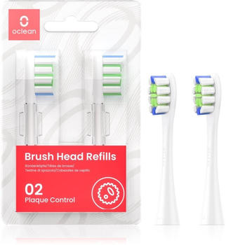 Oclean Brush Head Plaque Control weiß (2 Stk.)
