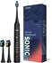 Yunchi Y7 Sonic Electric Toothbrush black + 3 Bürsten