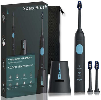 Tristan Auron Schallzahnbürste mit 50.000 Vibrationen schwarz