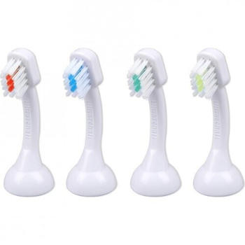 emmi-dent Metallic & Professional Kinder Aufsteckbürsten (4 Stk.)