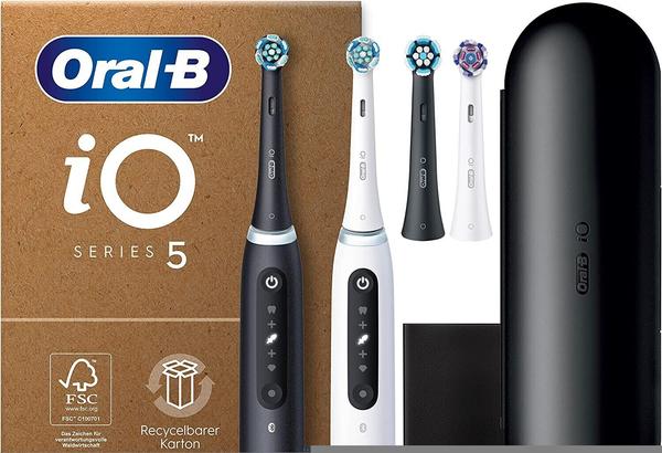 Oral-B iO Series 5 Duo Plus Edition black/white