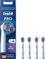 Oral-B Pro 3D White Aufsteckb&uuml;rsten 4er (wei&szlig;)