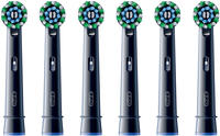 ORAL-B Aufsteckb&uuml;rsten Pro CrossAction Schwarz 6er