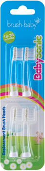 Brush-Baby BabySonic Ersatzahnb&uuml;rstenk&ouml;pfe 18 - 36 Monate (4 Stk.)