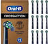 Oral-B Pro CrossAction Aufsteckbürsten schwarz (12 Stk.)