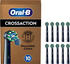 Oral-B Pro CrossAction Aufsteckbürsten schwarz (10 Stk.)