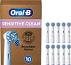 Oral-B Pro Sensitive Clean Aufsteckbürsten 10 - weiß, Frustfreie Umverpackung