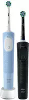 Oral-b Vitality Pro D103 Duo Black/blue Elektrische Zahnb&uuml;rste F&uuml;r Jugendliche