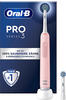Oral-B Pro 3 3000 Cross Action , Elektrische Zahnbürste - pink