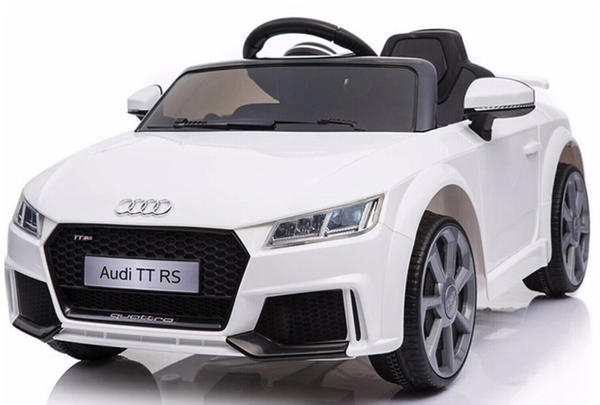 TPFLiving Elektro-Kinderauto Audi TT RS weiß