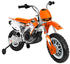 Injusa Moto cross KTM 12V orange