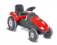 Jamara Ride-on Traktor Big Wheel 12V rot 3+