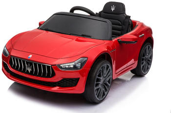 TPFLiving Elektro-Kinderauto Maserati Ghibli rot
