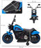 HomCom Elektromotorrad mit 2 abnehmbaren Stützrädern 76L x 42B x 57H cm blau
