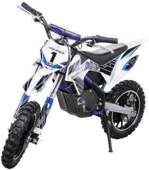 Actionbikes Crossbike Gazelle 500 W verstärkte Gabel blau