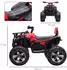 HomCom Elektro-Quad Kinderquad mit Scheinwerfer Kindermotorrad mit USB-Anschluss