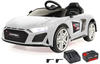 Jamara Ride-on Audi R8 Spyder Einhell Power X-Change inkl. Starter Set weiß