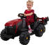 Actionbikes Elektro Kindertraktor mit Anhänger Trecker rot/schwarz (TD925)