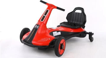 ES-Toys Kinder Elektroauto Drift-Cart Mit 12V - 2x45W Motoren Mit Musik 12 V
