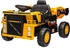 AIYAPLAY Elektrischer Traktor mit Schaufel, 12 V (370-350) Gelb
