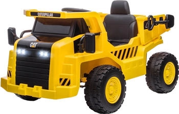 AIYAPLAY Kinder Elektro Traktor 12V mit 2,4 Ghz (370-323) Gelb