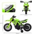 AIYAPLAY Kindermotorrad mit Stützrädern (370-378) Grün