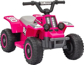 AIYAPLAY Kinderquad mit Vorw&auml;rts-und R&uuml;ckw&auml;rtsfunktion (370-337) Rosa