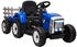 HomCom Elektrischer Traktor mit Anhänger
