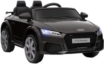 HomCom Kinder Elektroauto 12V 2,4G Fernbedienung, Musik schwarz