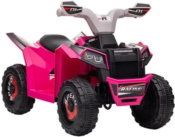 HomCom Elektro Kinderquad, Mini Elektroquad mit Vorwärts-, Rückwärtsfunktion pink