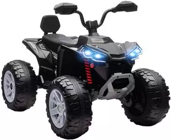 AIYAPLAY 24V Elektro Quad für Kinder schwarz