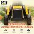 AIYAPLAY Aufsitztraktor CAT-lizenziert 12 V gelb
