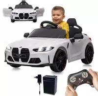 Jamara Elektro-Kinderauto "Ride-on BMW M4 schwarz, 2,4GHz, Li-Power 12.6" ab 3 Jahren