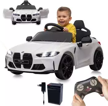 Jamara BMW M4 Ride-on wei&szlig; 2,4GHz Li-Power 12,6V (461865)