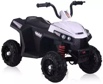 Wisam Quad S601 Elektrofahrzeug für Kinder 2x45W EVA weiß (S601)